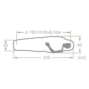 Sioux 1000 II SYN Schlafsack - Vaude