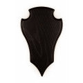 Trophäenschild, Bock, Eichenschild Dunkel 22x13