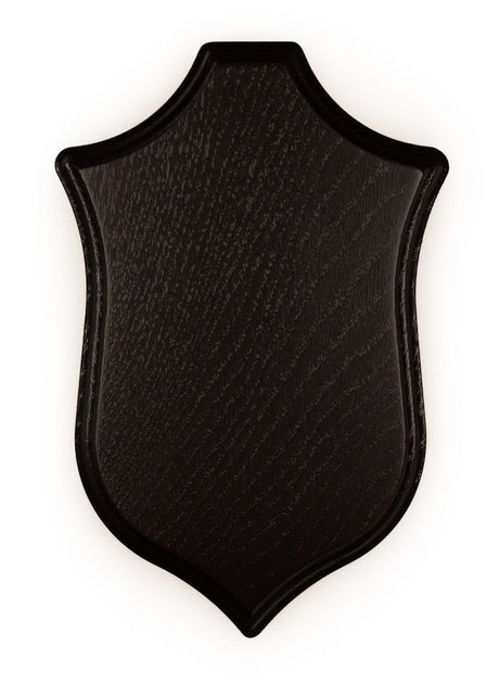Trophäenschild, Bock, Eichenschild Dunkel 22x14