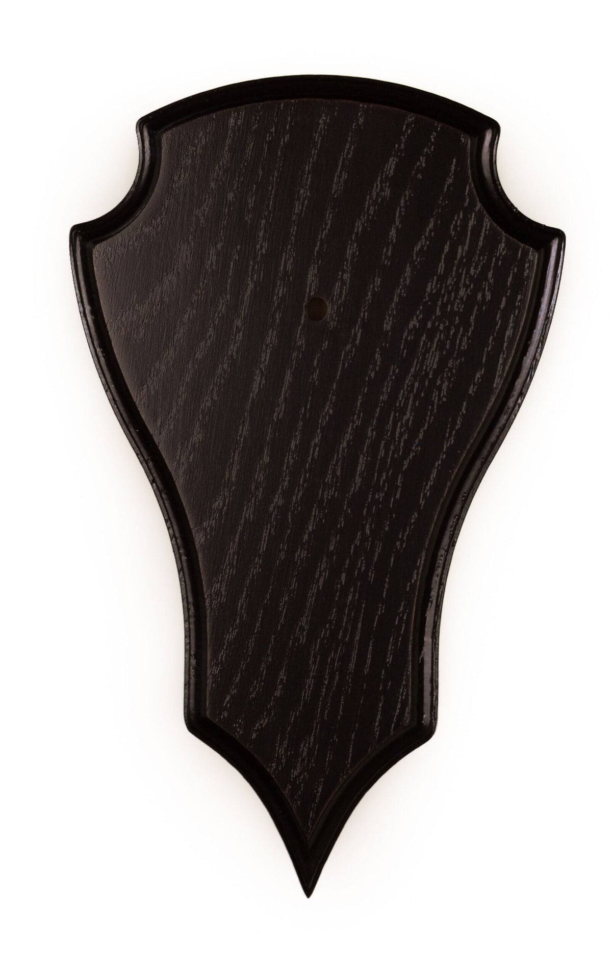 Trophäenschild, Bock, Eichenschild Dunkel 20x12