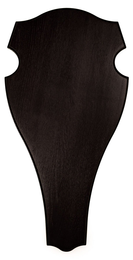 Trophäenschild, Hirsch, Eichenschild Dunkel 52x25
