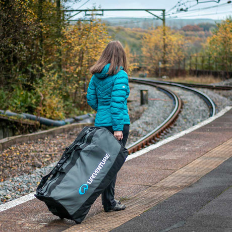 Expedition Roll-Duffel Koksgrå/Sort / 120 L – LifeVenture