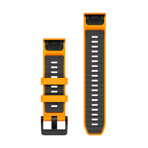 QuickFit® 22 urremme, Spark Orange silikonerem 2
