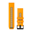 QuickFit® 26 remme, Spark Orange/Graphite silikone 1