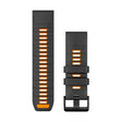 QuickFit® 26 remme, Graphite silikone 1