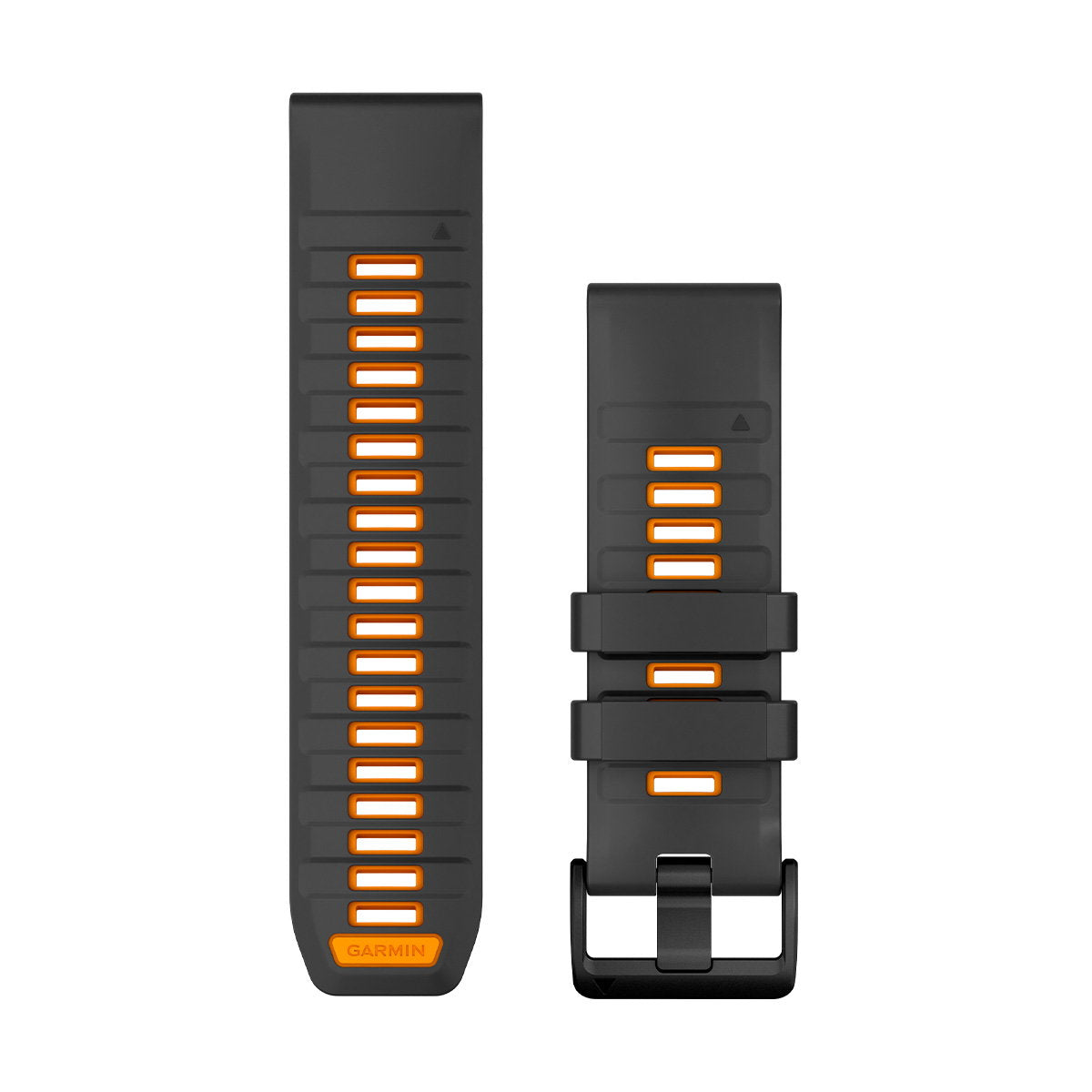 QuickFit® 26 remme, Spark Orange/Graphite silikone 3