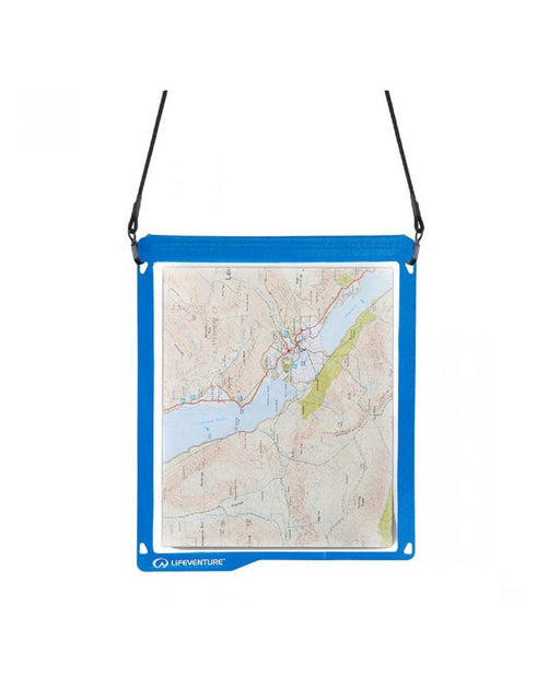 Waterproof Map Case, Blue - Life Venture