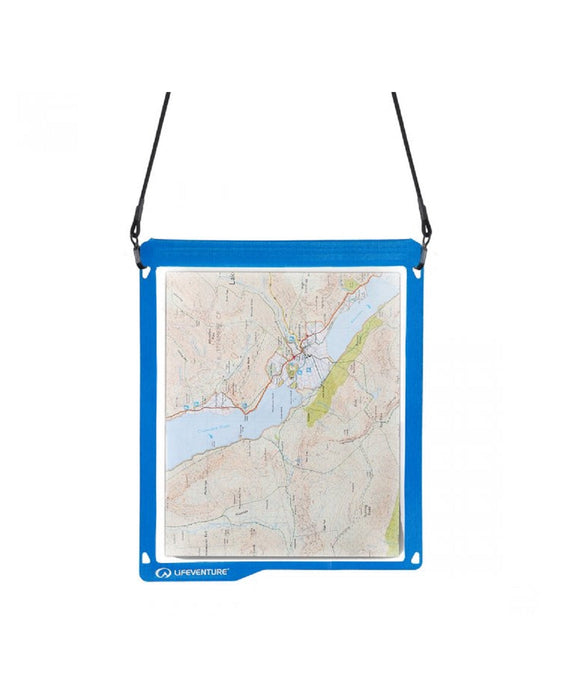 Waterproof Map Case, Blue - Life Venture