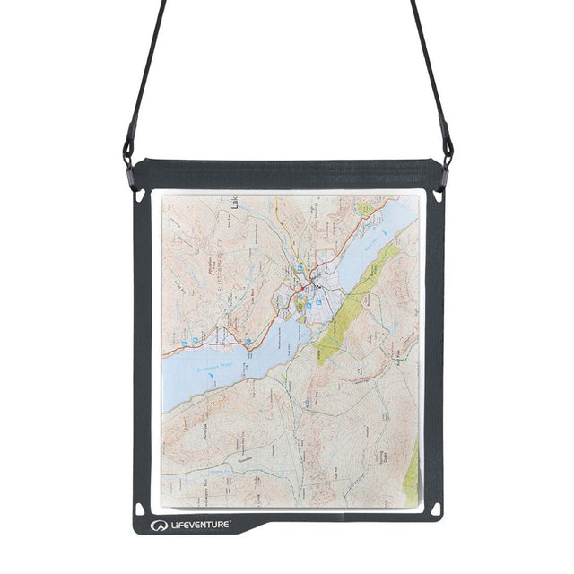 Waterproof Map Case, Grey - Life Venture