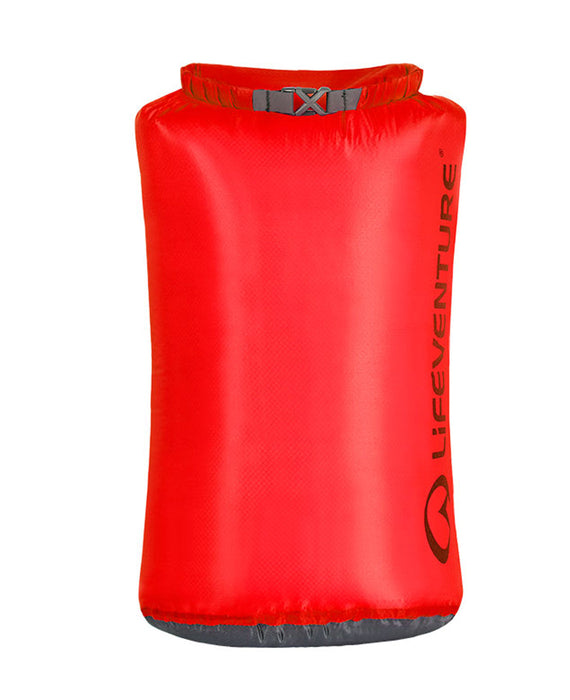 Ultralight Dry Bag, 25 Litre, Red - Life Venture