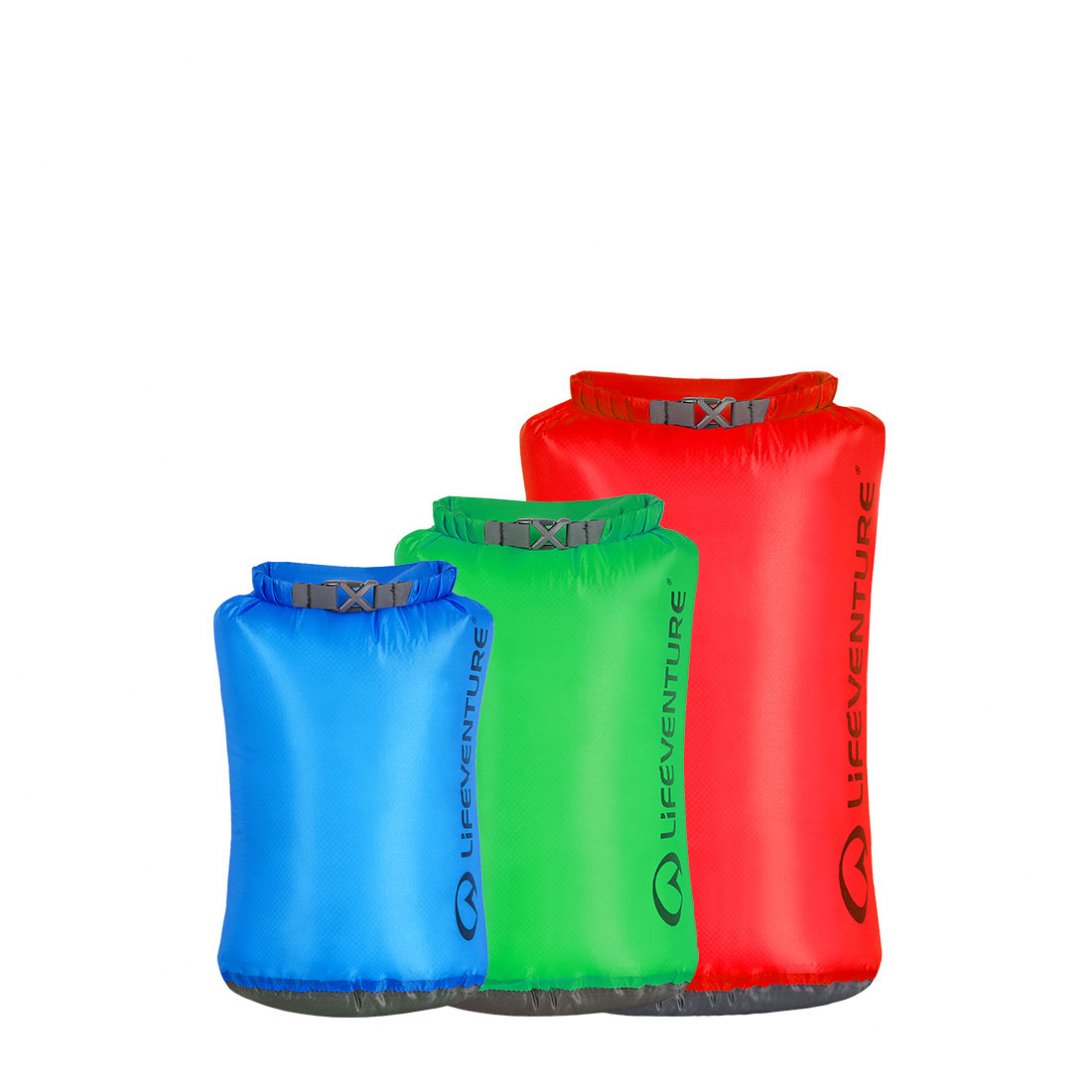 Ultraleichtes Trockentaschen-Multipack (5L, 10L, 2) – Life Venture