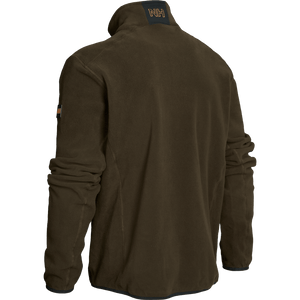 KETTIL 2000 Fleece in dunklem Grün/Grau - Northern hunting
