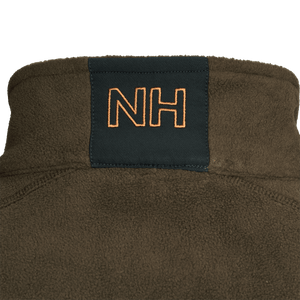 KETTIL 2000 Fleece in dunklem Grün/Grau - Northern hunting