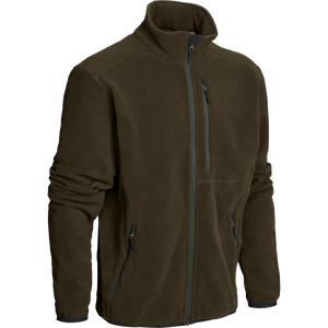 KETTIL 2000 Fleece in dunklem Grün/Grau - Northern hunting