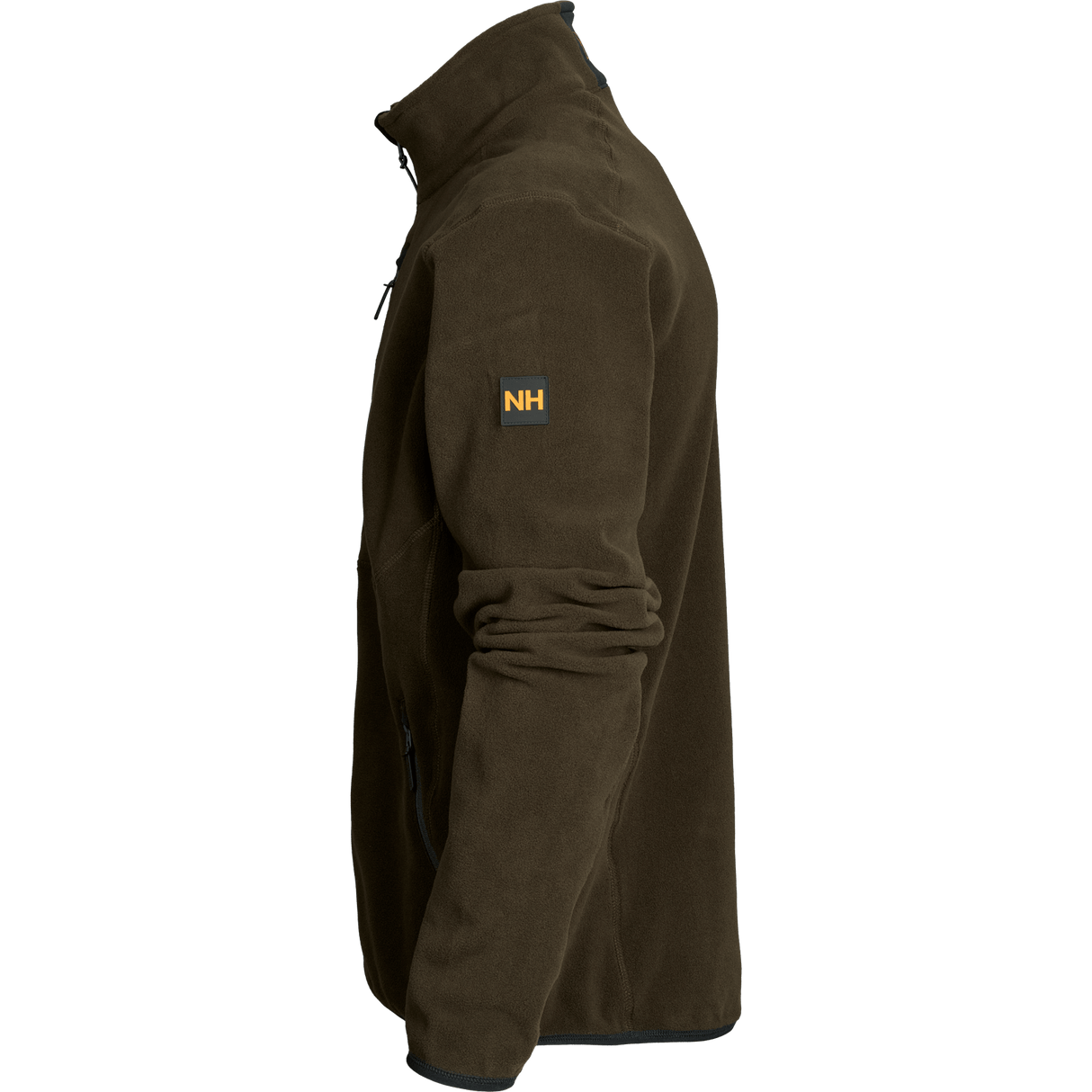 KETTIL 2000 Fleece in dunklem Grün/Grau - Northern hunting