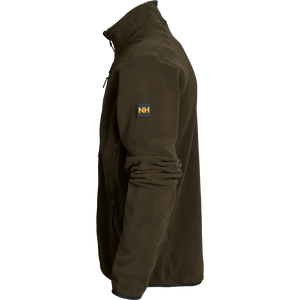 KETTIL 2000 Fleece in dunklem Grün/Grau - Northern hunting
