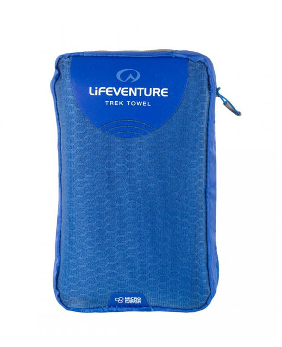 MicroFibre Trek Towel, Blue, Giant - Life Venture