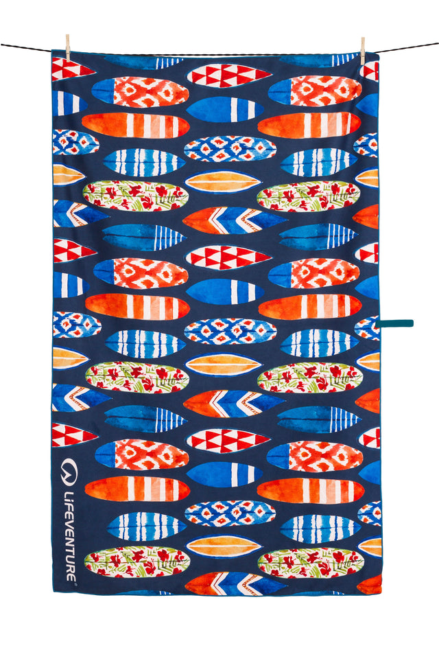 Recycled SoftFibre Trek Towel, Surfboard - Life Venture