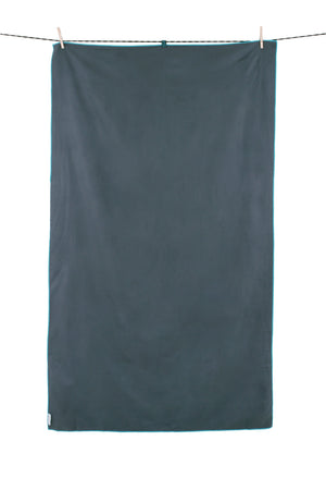 Recycled SoftFibre Trek Towel, Grey, Gia - Life Venture