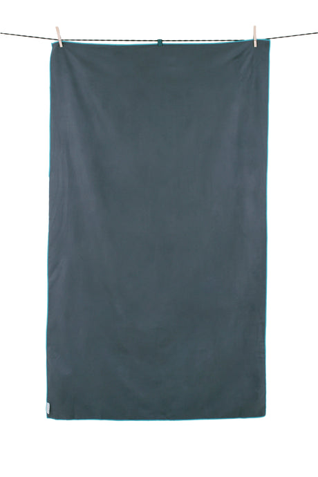 Recycled SoftFibre Trek Towel, Grey, Gia - Life Venture