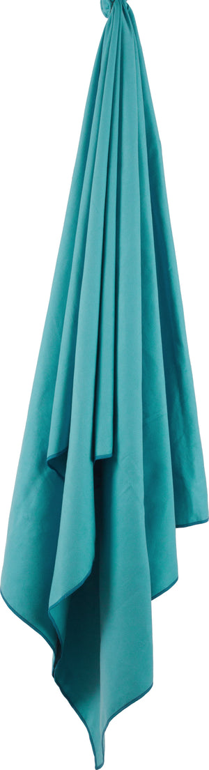 Recycled SoftFibre Trek Towel, Teal, Lar - Life Venture