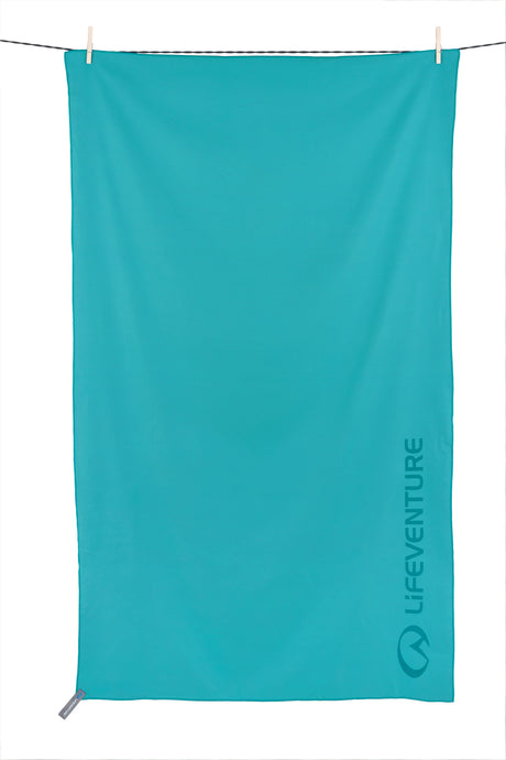 Recycled SoftFibre Trek Towel, Teal, Gia - Life Venture