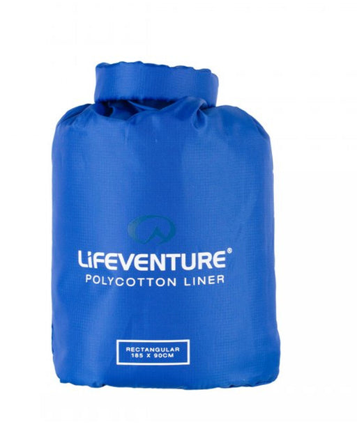 Polycotton Sleeping Bag Liner, Rectangul - Life Venture