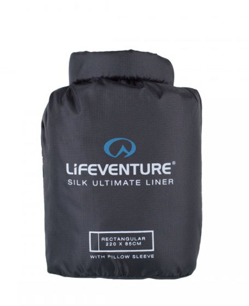 Silk Ultimate Sleeping Bag Liner, Rectan - Life Venture