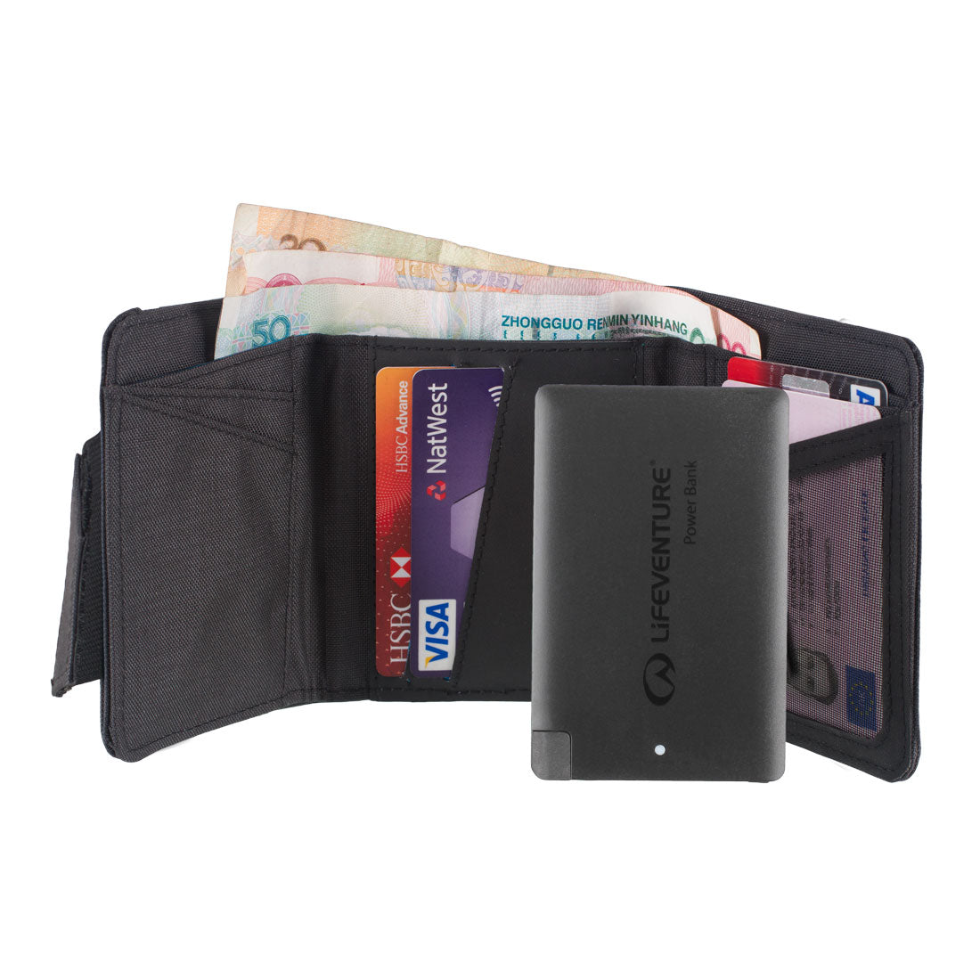 RFiD Ladeetui mit Powerbank, Rec – Life Venture