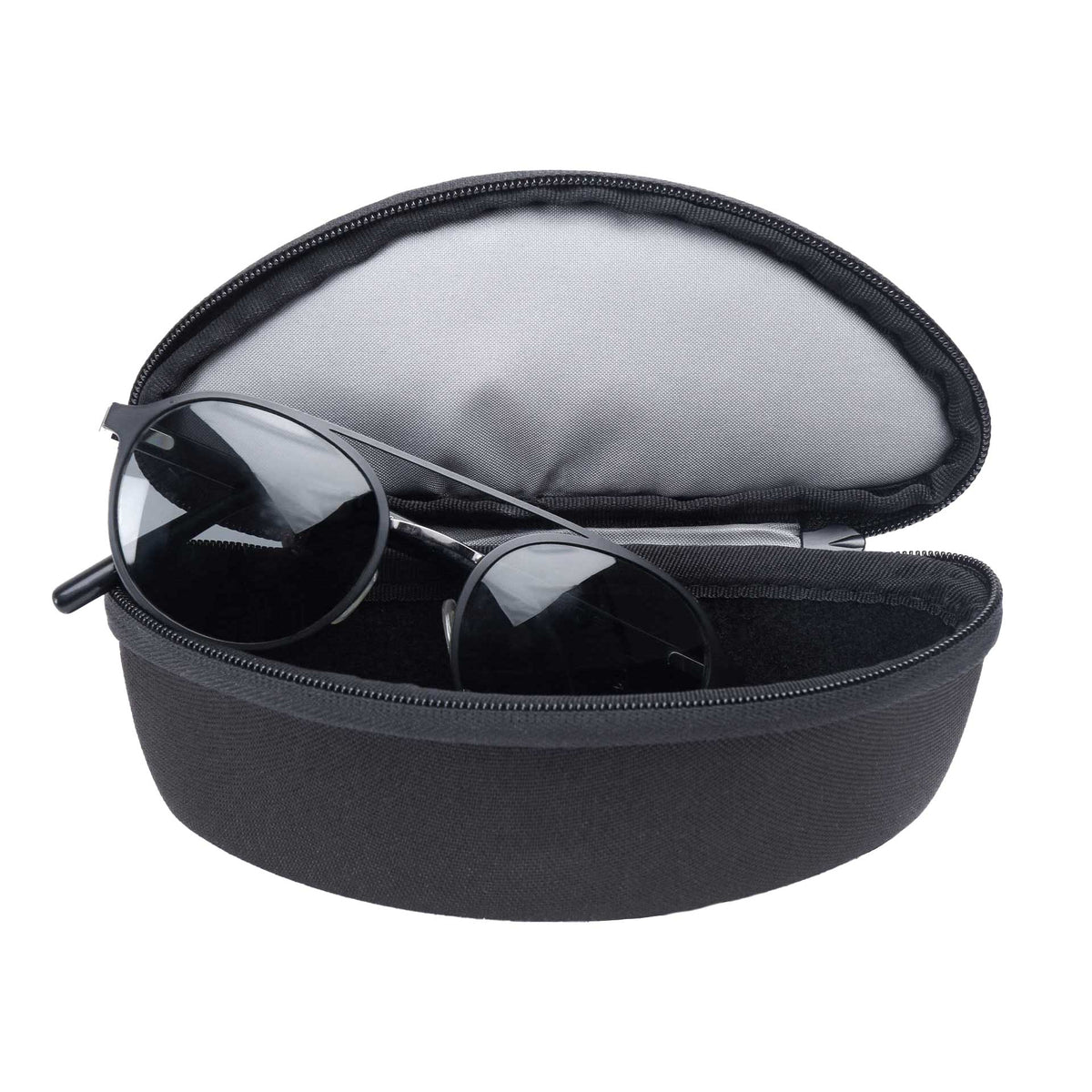 Sonnenbrillenetui, recycelt, Grau – Life Venture