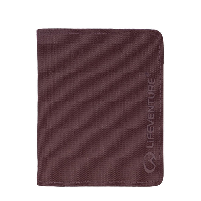 RFID Wallet, Recycled, Plum - Life Venture