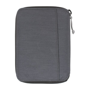 RFID-Mini-Reisegeldbörse, recycelt, Oliv – Life Venture