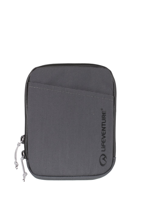 RFID Travel Neck Pouch, Recycled, Grey - Life Venture