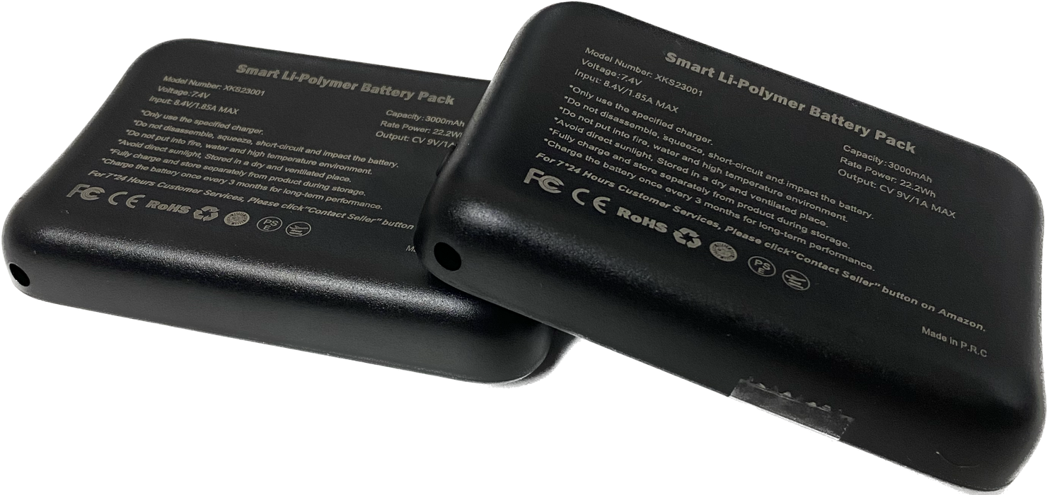 Batterieset für Heizsocken Pro