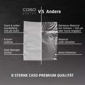 Folienrolle 40x1000cm 1Stk - 150 my – Caso