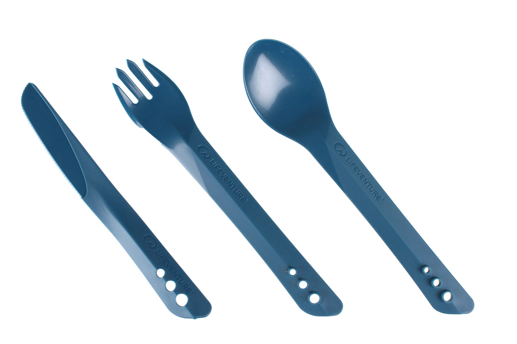 Ellipse Cutlery Set, Navy Blue - Life Venture