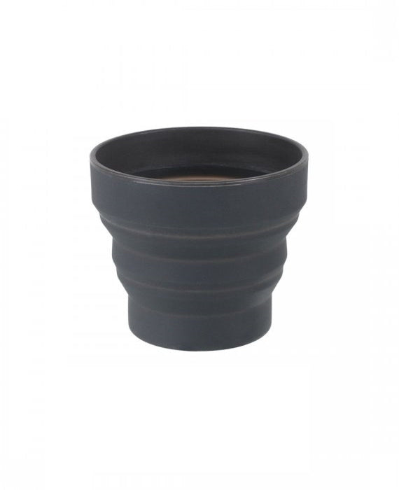 Silicone Ellipse Flexi-Mug, Graphite - Life Venture