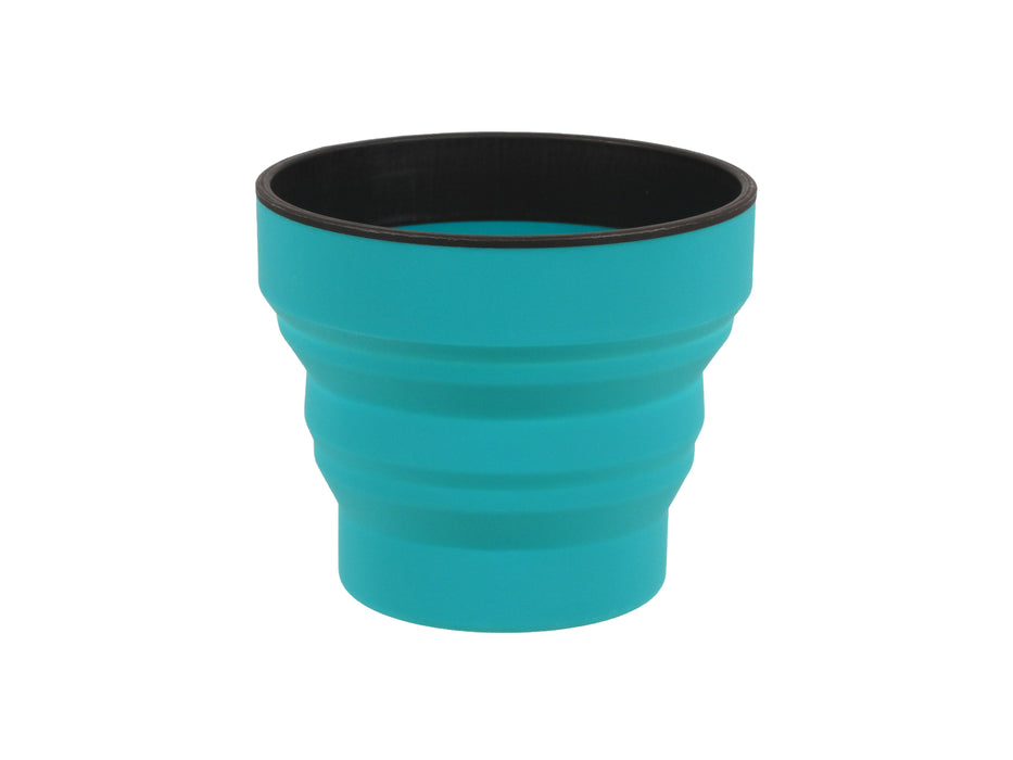 Silicone Ellipse Flexi-Mug, Teal - Life Venture