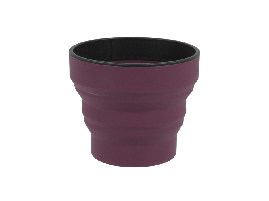Silicone Ellipse Flexi-Mug, Purple - Life Venture