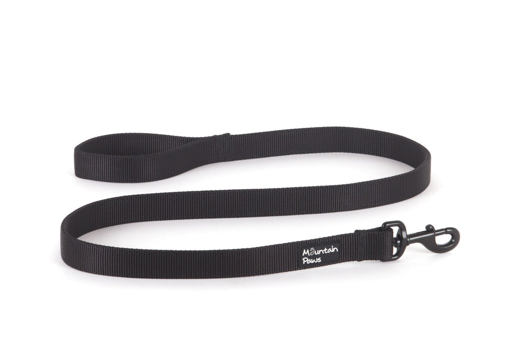 Extra Tough Dog Lead, Black - Mountain Paws