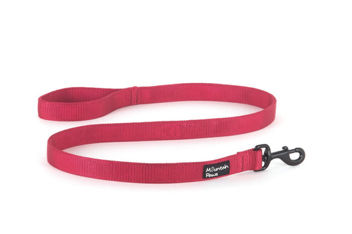 Extra Tough Dog Lead, Red - Mountain Paws