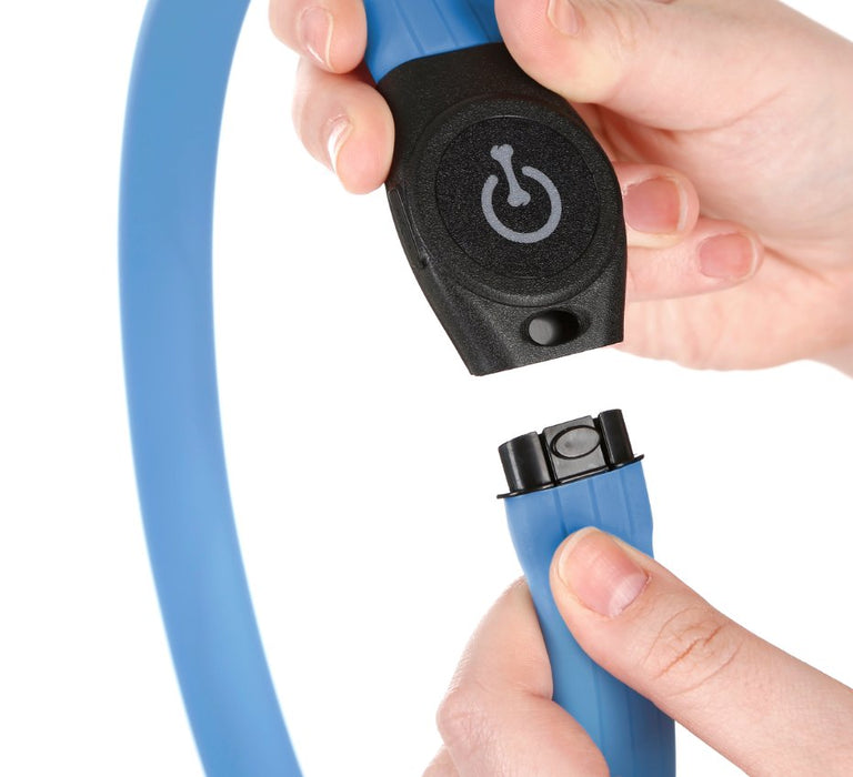 Halsband Maxi Safe LED – Blau – Kerbl