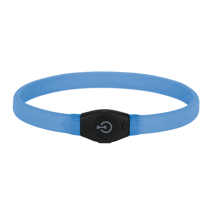 Halsband Maxi Safe LED – Blau – Kerbl