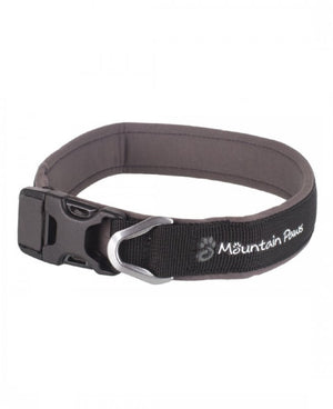 Dog Collar, X-Large, Black - Mountain Paws