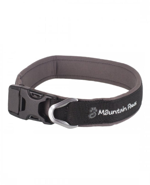 Dog Collar, X-Large, Black - Mountain Paws
