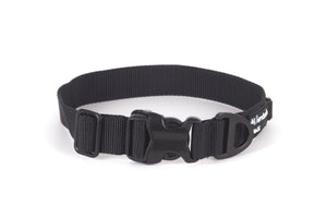 Extra Tough Dog Collar, Medium, Black - Mountain Paws