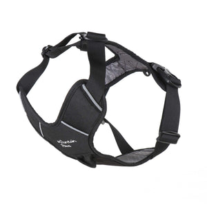 Hundegeschirr, Extra groß, Schwarz – Mountain Paws