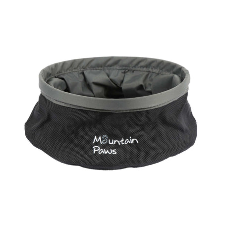 Faltbare Hundetrinkschüssel Schwarz – Mountain Paws