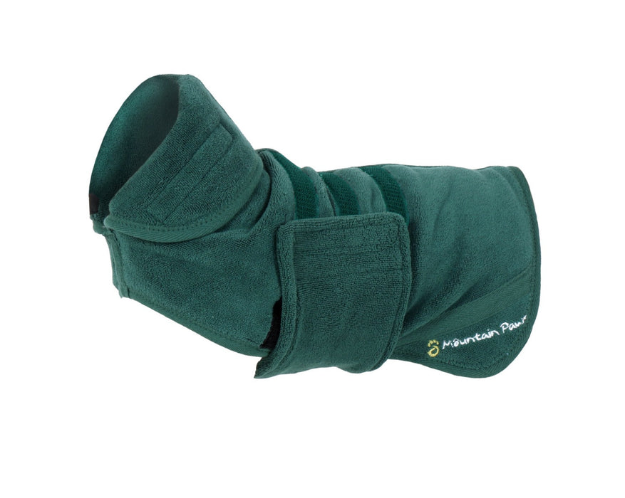 Dog Robe, Small, Green - Mountain Paws