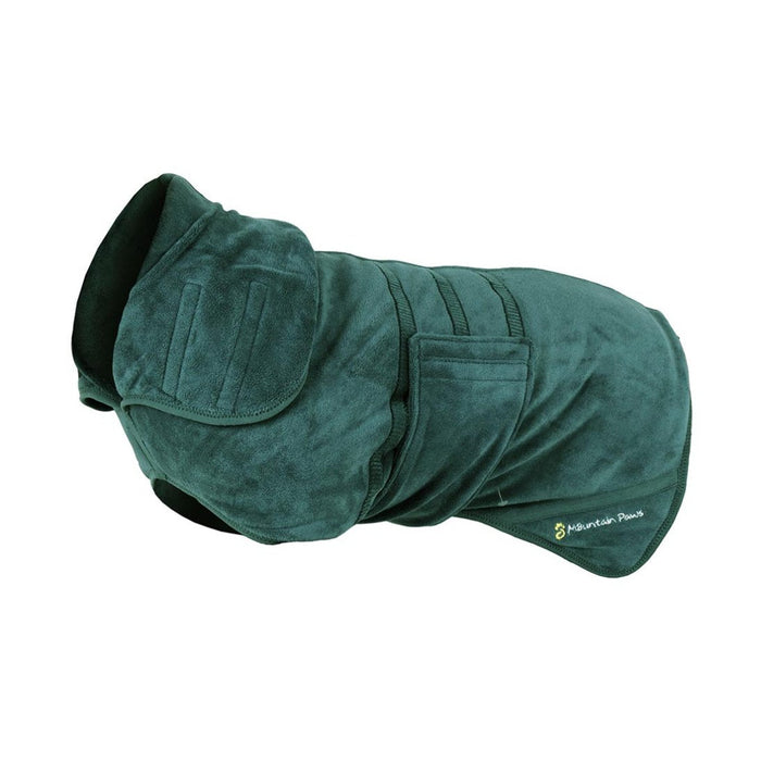 Dog Robe, Extra Large, Green - Mountain Paws